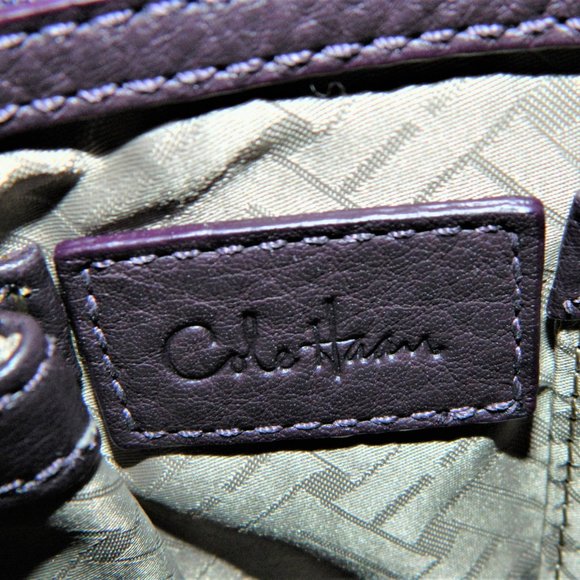 Cole Haan Leather Weave Satchel - Picture 10 of 12